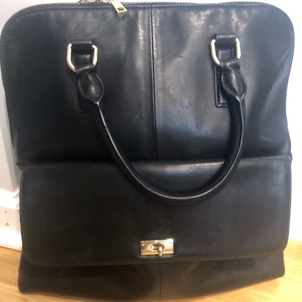 J crew leather purse